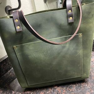 Portland Leather Group large classic tote